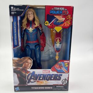 Marvel Avengers: Endgame Titan Hero Power FX 12" Captain Marvel Action Figure